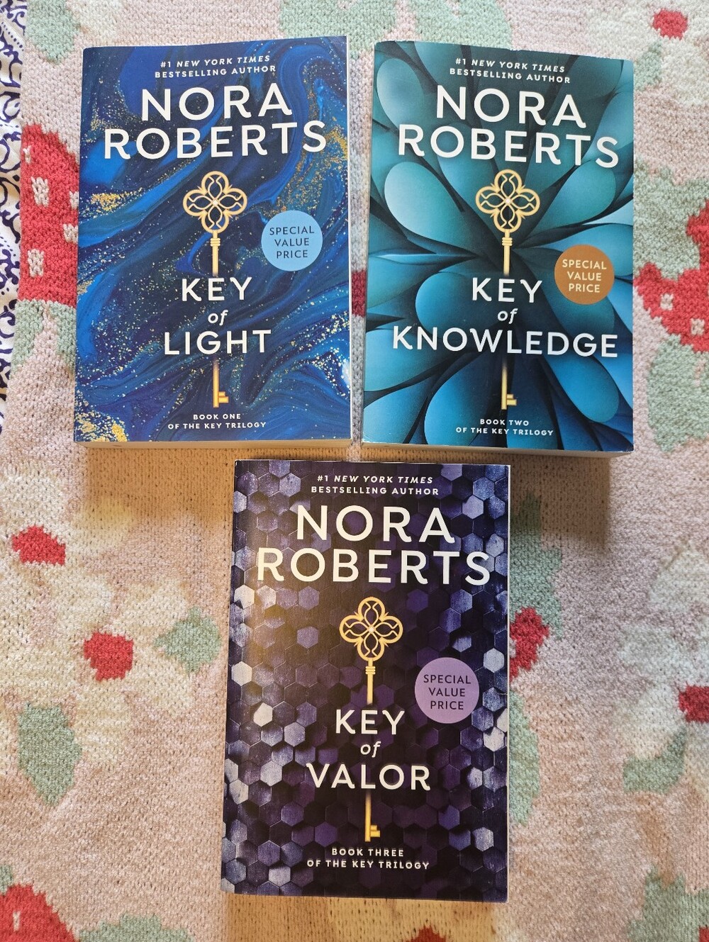 Nora Roberts Of The Key Trilogy Paperback